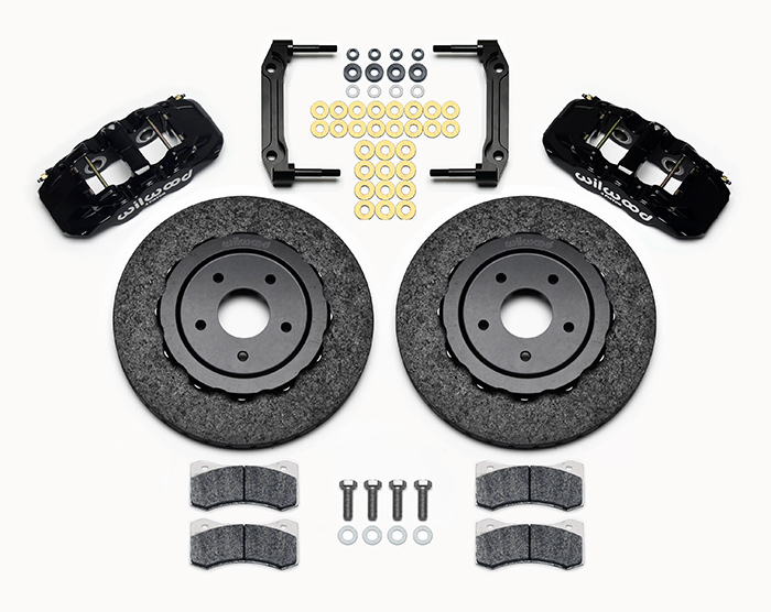 Wilwood Disc Brakes AERO6 WCCB CarbonCeramic Big Brake Front Brake Kit